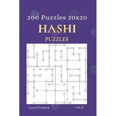 Hashi Puzzles - 200 Puzzles 20x20 vol.8