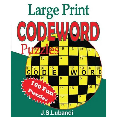 Large Print Codeword Puzzles