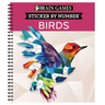 Brain Games - Sticker by Number: Birds (28 Images to Sticker)