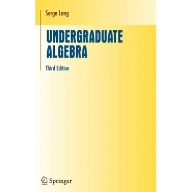 Undergraduate Algebra