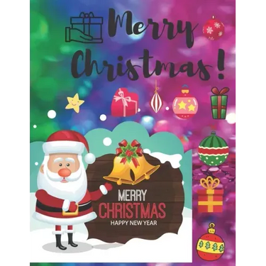 Merry christmas: Merry christmas merry christmas coloring book for kids boys and girls