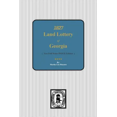 1827 Land Lottery of Georgia
