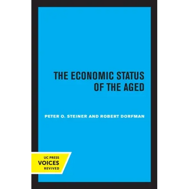 The Economic Status of the Aged