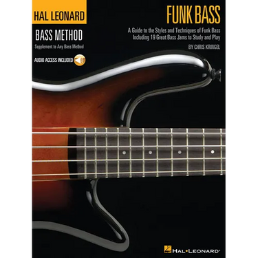 Funk Bass a Guide to the Techniques and Philosophies of Funk Bass Book/Online Audio