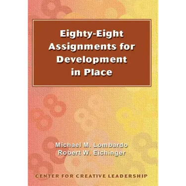 Eighty-eight Assignments for Development in Place