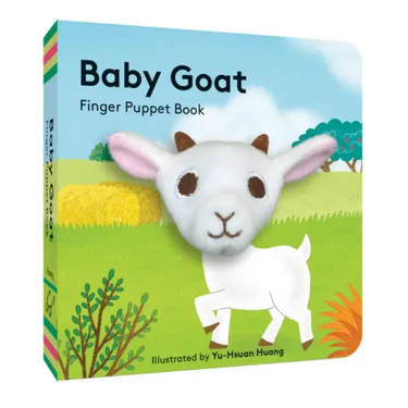 Baby Goat: Finger Puppet Book: (Best Baby Book for Newborns, Board Book with Plush Animal)