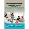 Business Adiministration (Business Adiministration) (Paper - I)(S.Y.B.Com, S.P. College, Sem.-IV)