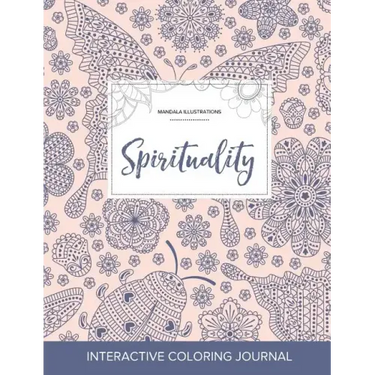 Adult Coloring Journal: Spirituality (Mandala Illustrations, Ladybug)