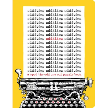Oddities: A Spot the Odd One Out Puzzle Book