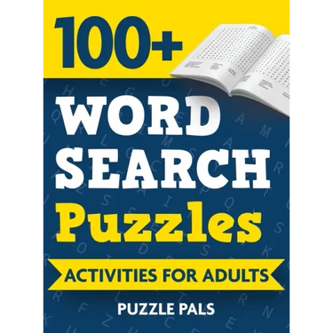 100+ Word Search Puzzles: Activities For Adults