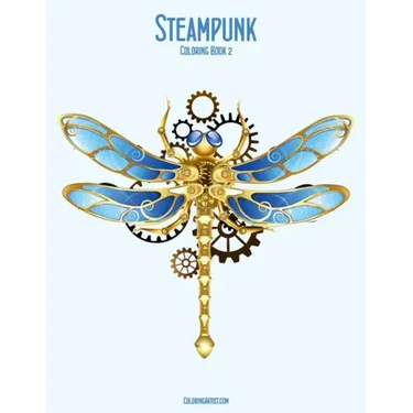 Steampunk Coloring, Book 2