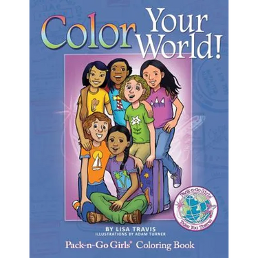 Color Your World!: Pack-n-Go Girls Coloring Book