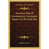 American Rite Of Freemasonry Commonly Known As The York Rite