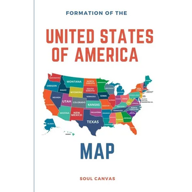 Formation of the United States of America Map