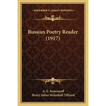 Russian Poetry Reader (1917)