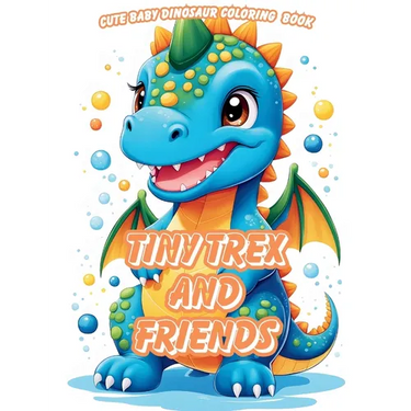 Tiny Trex and Friends Coloring Book