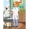 Veterinary Coloring Book 1