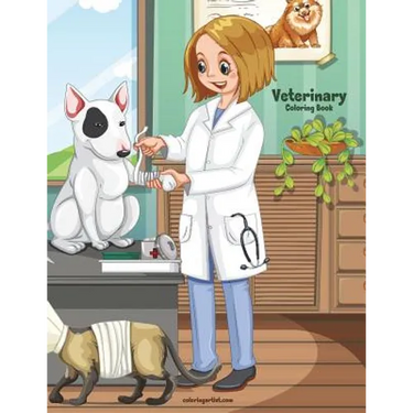 Veterinary Coloring Book 1