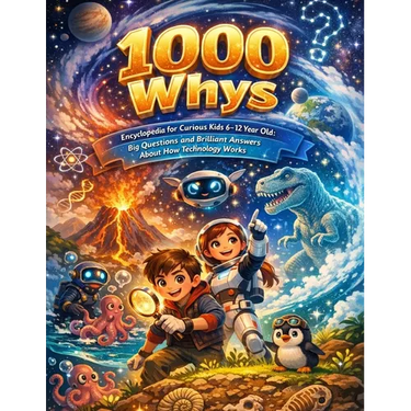 1000 Whys Encyclopedia for Curious Kids 6-12 Year Old: Big Questions and Brilliant Answers About How Technology Works