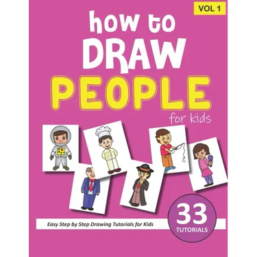 How to Draw People for Kids - Volume 1
