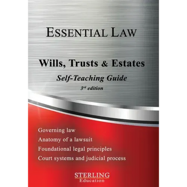 Wills, Trusts & Estates: Essential Law Self-Teaching Guide