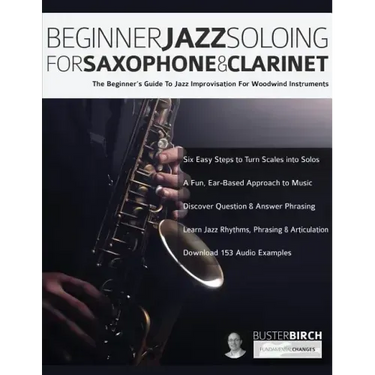 Beginner Jazz Soloing for Saxophone & Clarinet