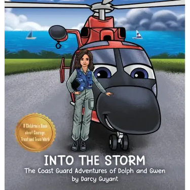 Into The Storm: Dolph (helicopter), Gwen (pilot) and crew takeoff on a Coast Guard Search and Rescue requiring courage, trust, and teamwork (The Coast
