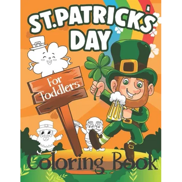 St. Patrick's Day Coloring Book for Toddlers