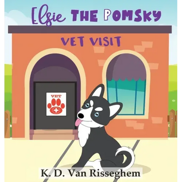 Elsie the Pomsky: Vet Visit