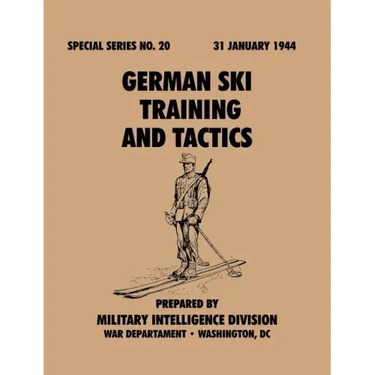German Ski Training and Tactics (Special Series, no.20)