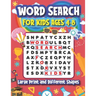 Word Search for Kids Ages 4-8: Large Print and Different Shapes