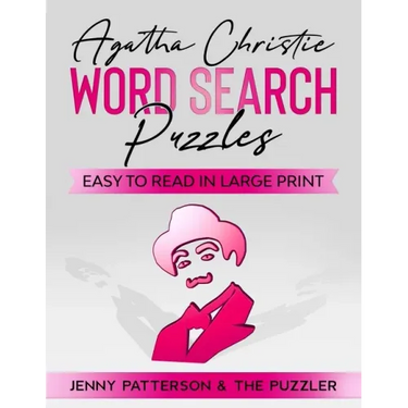 Agatha Christie Word Search Puzzles: Easy to Read in Large Print