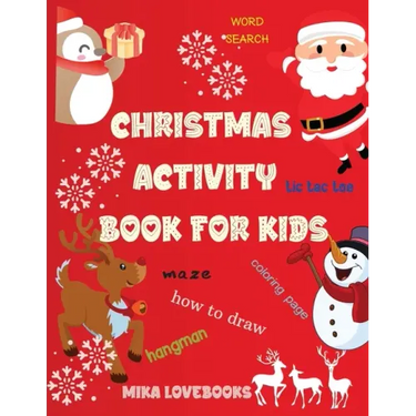 Christmas Activity Book for Kids: Christmas Activities for Kids, Christmas Activities Families.