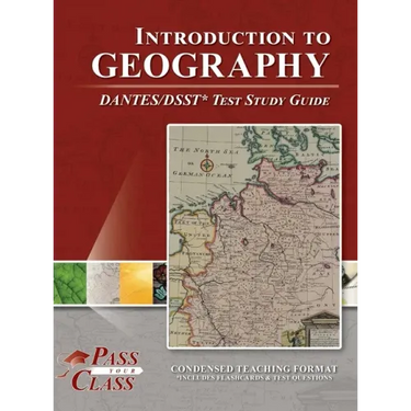 Introduction to Geography DANTES / DSST Test Study Guide