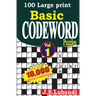 100 Large print Basic Codeword puzzles