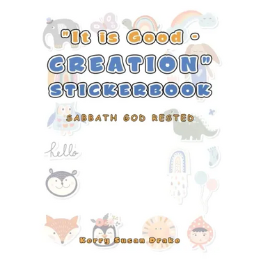 "It Is Good - Creation" Stickerbook: Sabbath God Rested