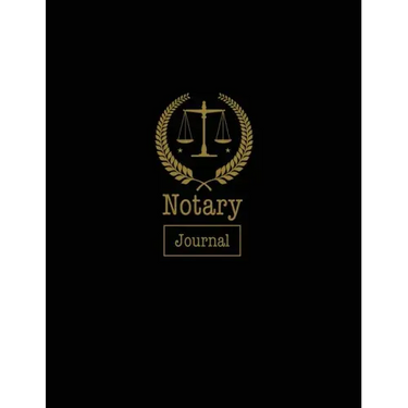 Notary Journal: Notary Public, Log Book, Keep Records Of Notarial Acts Detailed Information, Paperwork Record Book, Required Entries Logbook