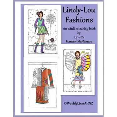 Lindy-Lou Fashions: An Adult Colouring Book