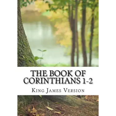 The Book of Corinthians 1-2 (KJV) (Large Print)