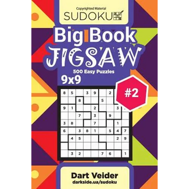 Big Book Sudoku Jigsaw - 500 Easy Puzzles 9x9 (Volume 2)