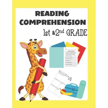 Reading Comprehension for 1st and 2nd Grade: Short Stories with Questions and Sight Words for Kids