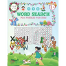 110 Word Search Fun Puzzles for Kids: Fun puzzles for kids age 6+. Animals names word search consisting of letters arranged in a grid and the objectiv