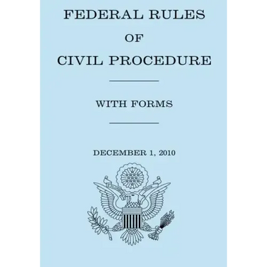 Federal Rule of Civil Procedure With Forms