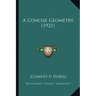 A Concise Geometry (1921)
