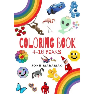 Coloring book: 4 -10 years colors, animals, shapes, toddlers e kids