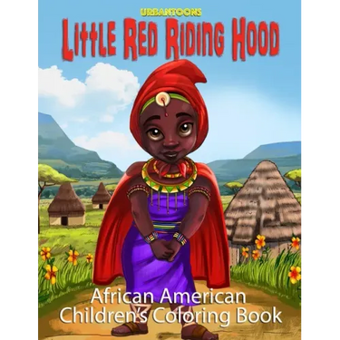 Little Red Riding Hood (African American Children's Coloring Book)