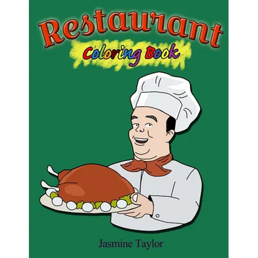 Restaurant Coloring Book