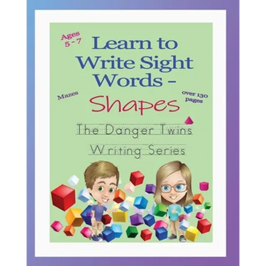Learn to Write Sight Words - Shapes: The Danger Twins