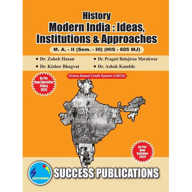 Modern India: Ideas, Institutions and Approaches(M.A, Sem-III) SPPU-Text(English)