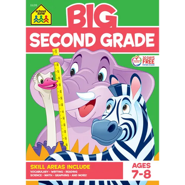 School Zone Big Second Grade Workbook